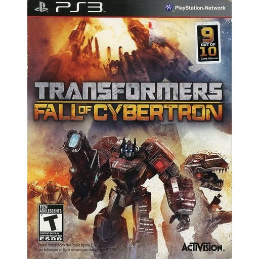 【中古即納】[PS3] TRANSFORMERS: FALL OF CYBERTRON(トランスフォーマー:フォール・オブ・サイバトロン) 北米版 Activision(BLUS-30681F)(20100622)
