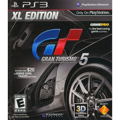 【中古即納】[PS3] Gran Turismo 5: XL Edition(グランツーリスモ5 XLエディション) 北米版 SCE(BCUS-98394)(20120126)