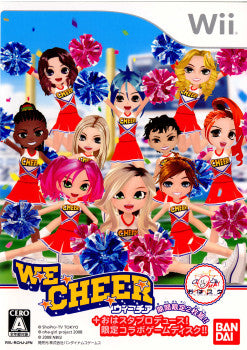 【中古即納】[お得品][表紙説明書なし][Wii] WE CHEER(ウィー チア) バンダイナムコゲームス(20090312)