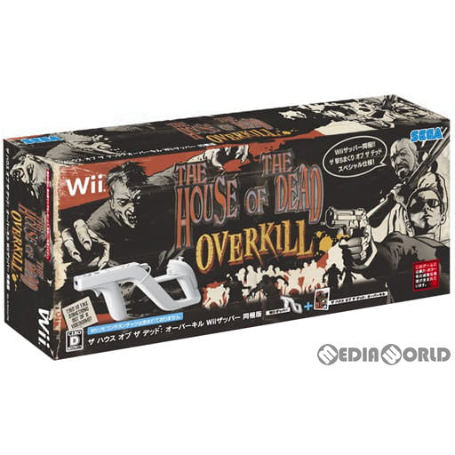 【中古即納】[Wii]ザ ハウス オブ ザ デッド:オーバーキル(The House of the Dead Overkill) Wiiザッパー同梱版(限定版)(20090917)