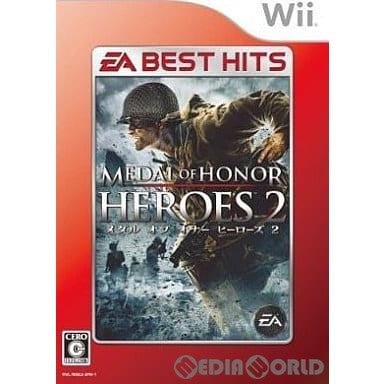 【中古即納】[Wii]EA BEST HITS メダルオブオナー ヒーローズ2(Medal of Honor: Heroes 2)(RVL-P-RM2J-1)(20090226)