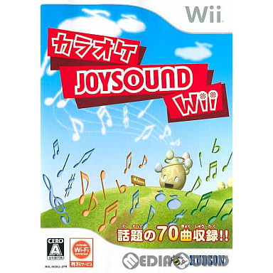 【中古即納】[表紙説明書なし][Wii]カラケJOYSOUND Wii(カラケジョイサウンドWii) ソフト単版(20081218)