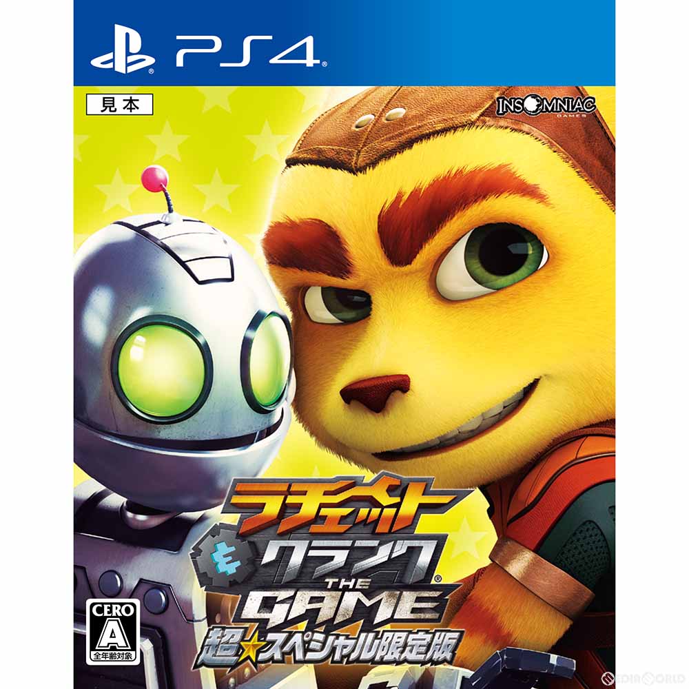 【中古即納】[お得品][表紙説明書なし][PS4] ラチェット&クランク THE GAME 超★スペシャル限定版 SCE(20160809)
