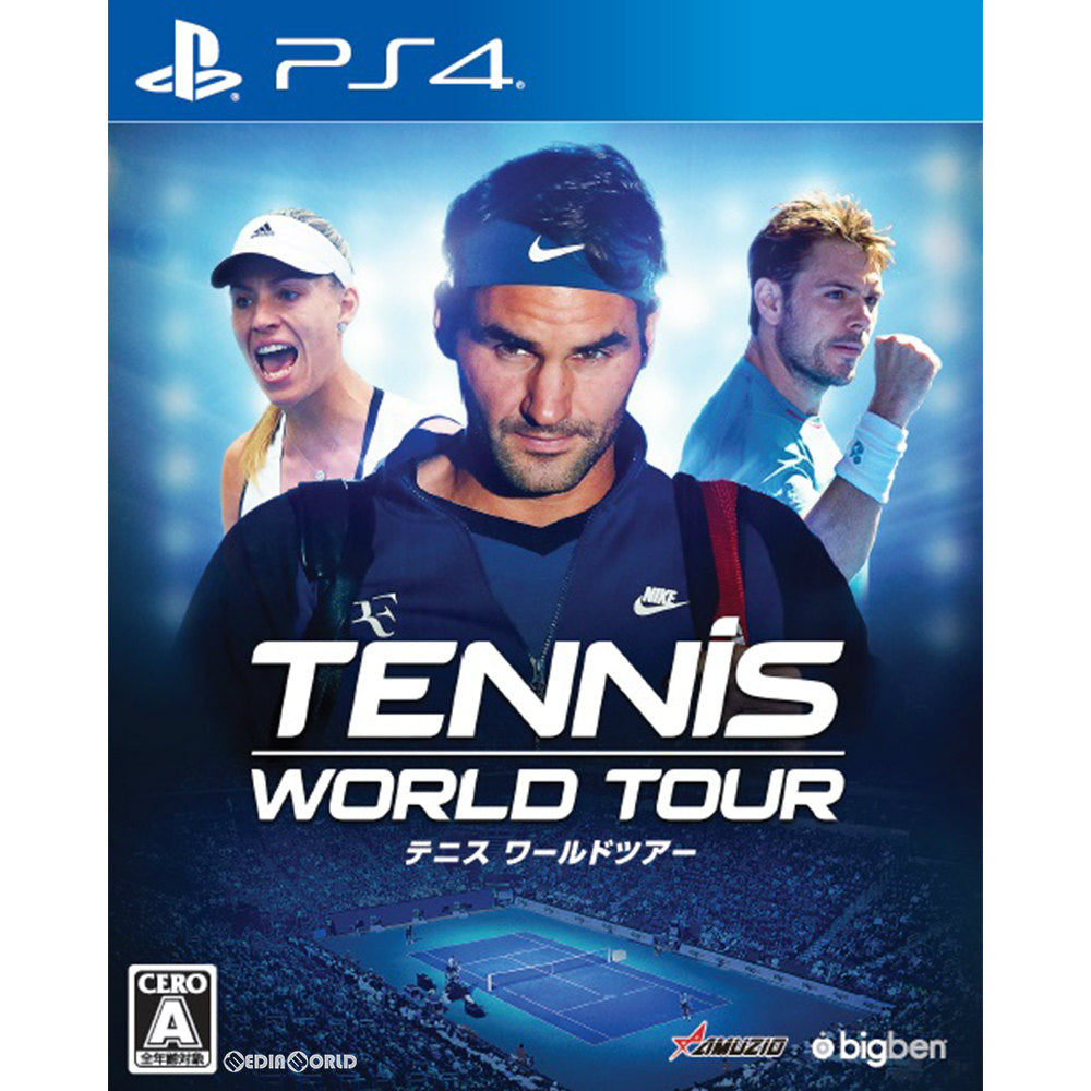 【中古即納】[お得品][表紙説明書なし][PS4]テニス ワールドツアー(Tennis World Tour) オーイズミ・アミュージオ (20180830)