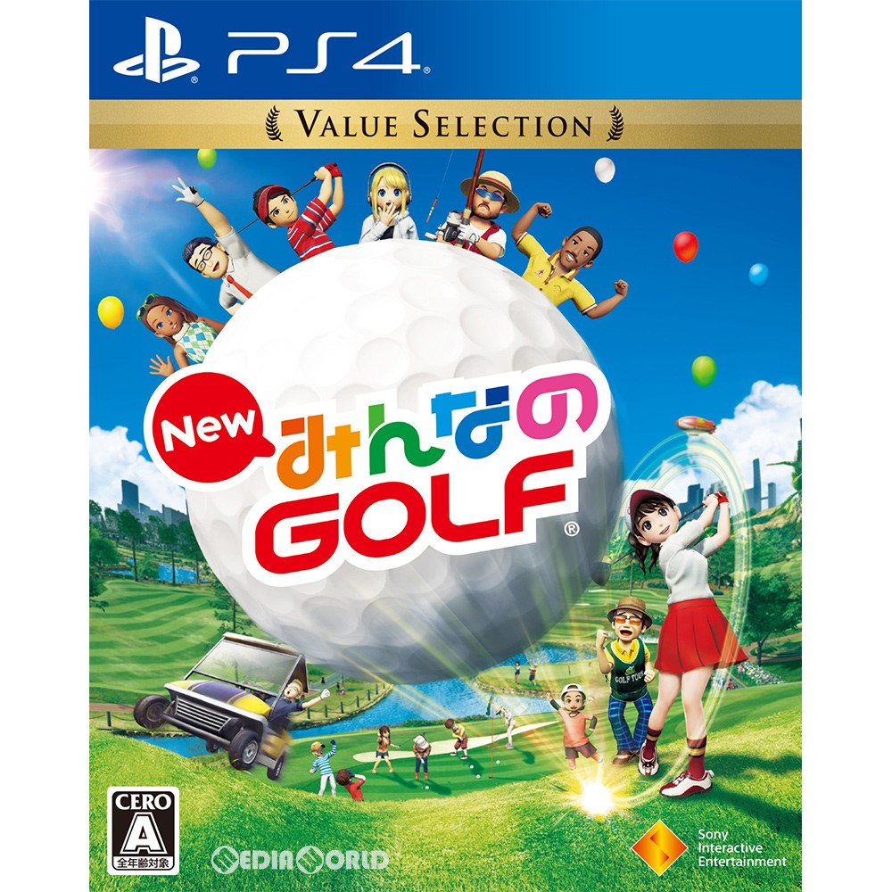 【新品】【お取り寄せ】[PS4] New みんなのGOLF(ニューみんなのゴルフ) Value Selection(PCJS-66034) ソニー・インタラクティブエンタテインメント(20181121)