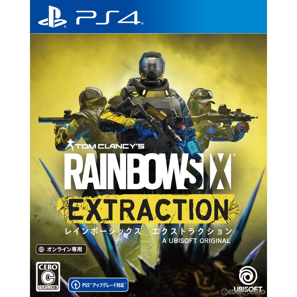 【新品】【お取り寄せ】[PS4] トムクランシーズ レインボーシックス エクストラクション(TOM CLANCY'S RAINBOW SIX EXTRACTION) 通常版(オンライン専用) ユービーアイソフト(20220120)