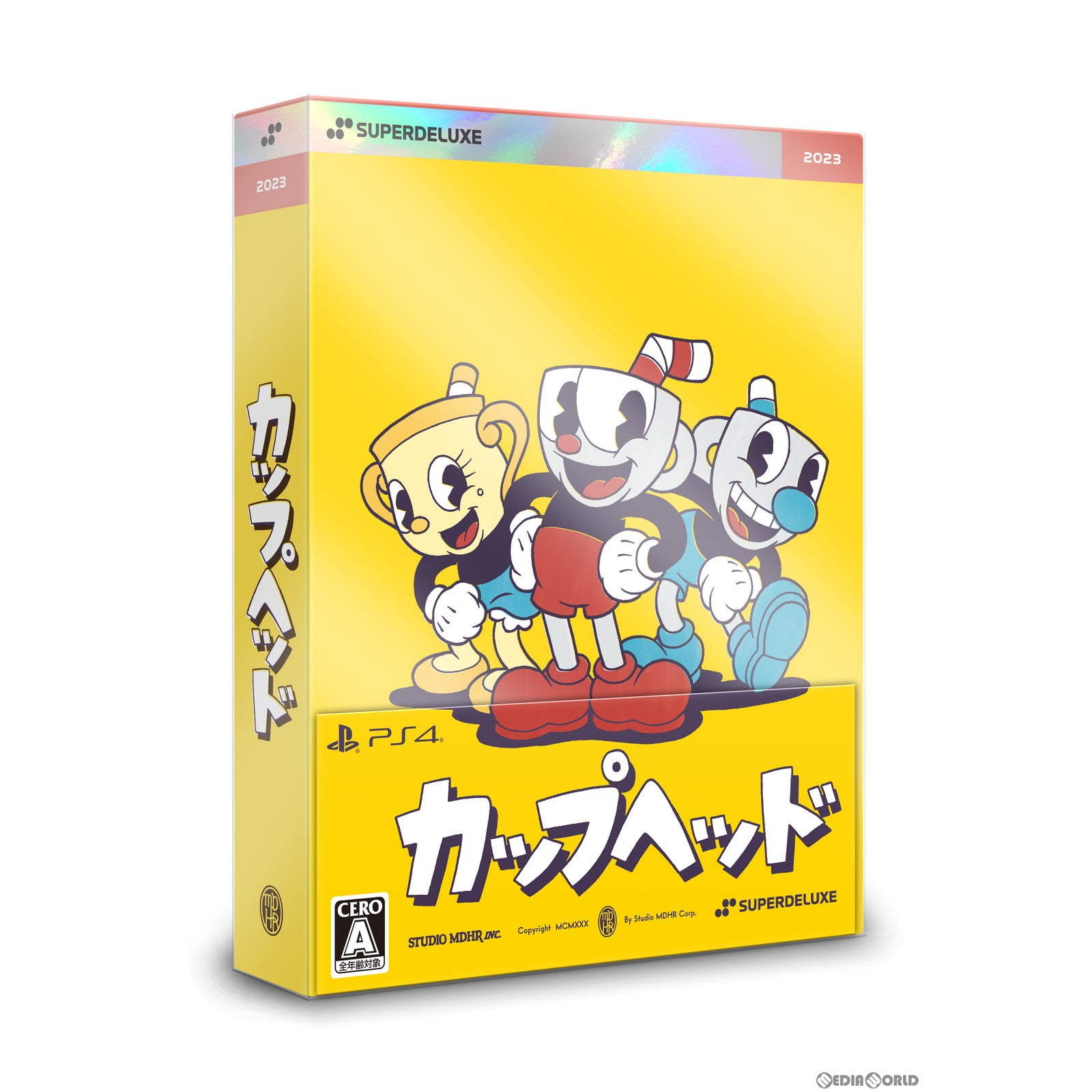 【中古即納】[PS4]Cuphead(カップヘッド) SUPERDELUXE GAMES (20230420)