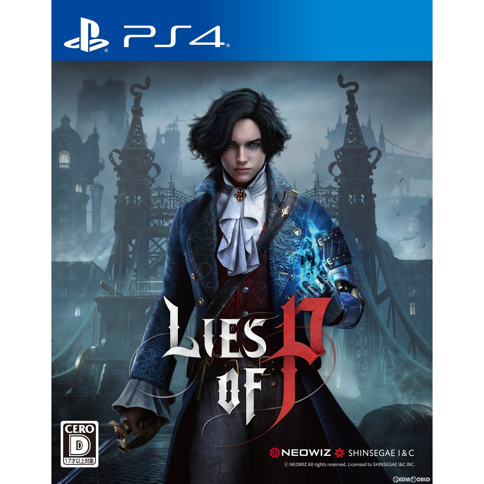 【中古即納】[お得品][表紙説明書なし][PS4]Lies of P(ライズ オブ ピー) 通常版 SHINSEGAE I&C (20230919)