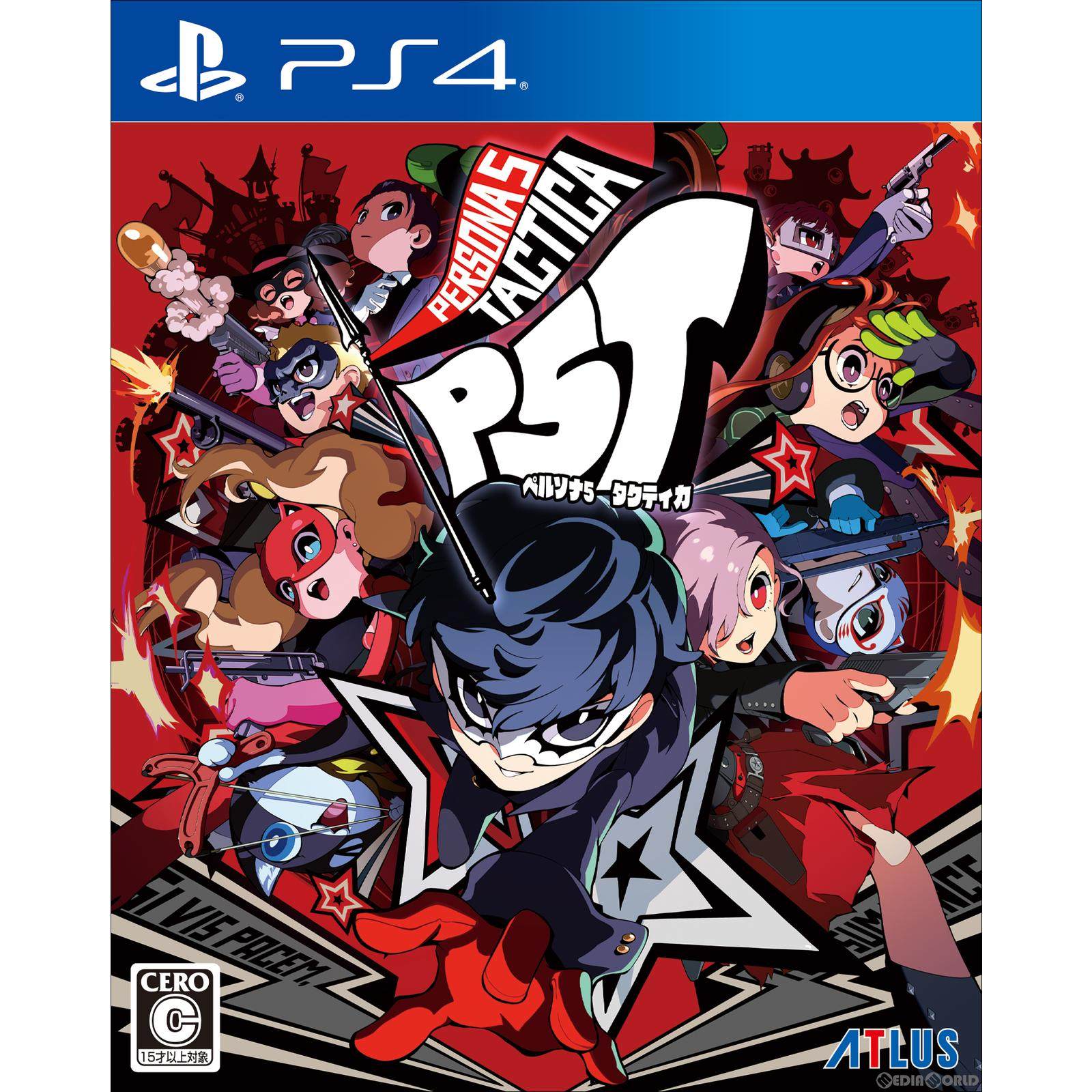【新品即納】[PS4]先着購入特典付(ペルソナ『オルフェウス・賊神』＆『イザナギ・賊神』DLC) ペルソナ5 タクティカ(PERSONA5 TACTICA/P5T) アトラス (20231117)