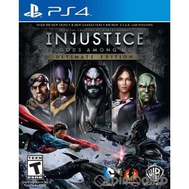 【中古即納】[PS4]INJUSTICE GODS AMONG US(インジャスティス: 神々(ヒーロー)の激突) ULTIMATE EDITION(アルティメットエディション) 北米版(CUSA-00079) WB Games (20220401)