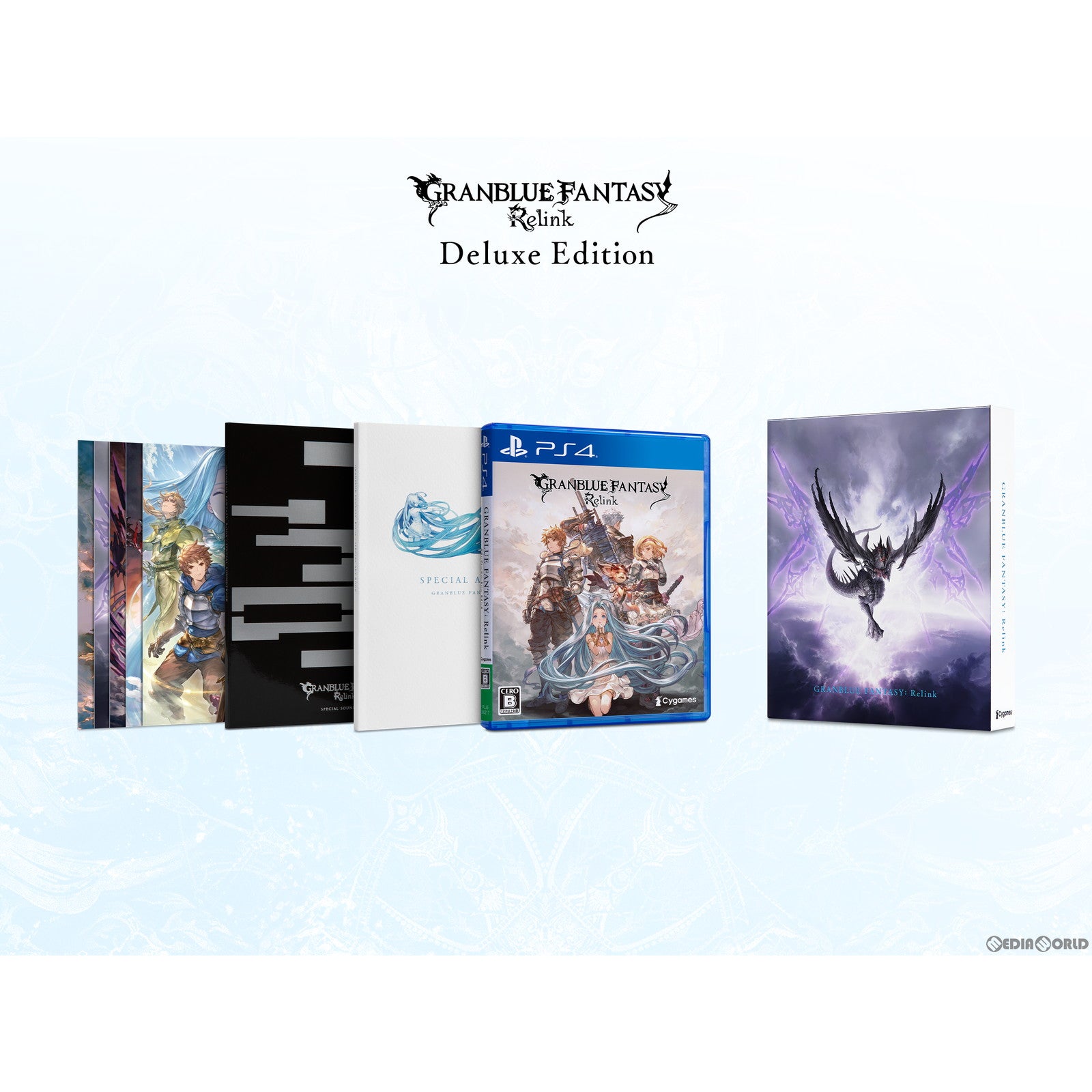 【中古即納】[PS4]GRANBLUE FANTASY: Relink Deluxe Edition(グランブルーファンタジー リリンク デラックスエディション)(限定版) Cygames(サイゲームス) (20240201)