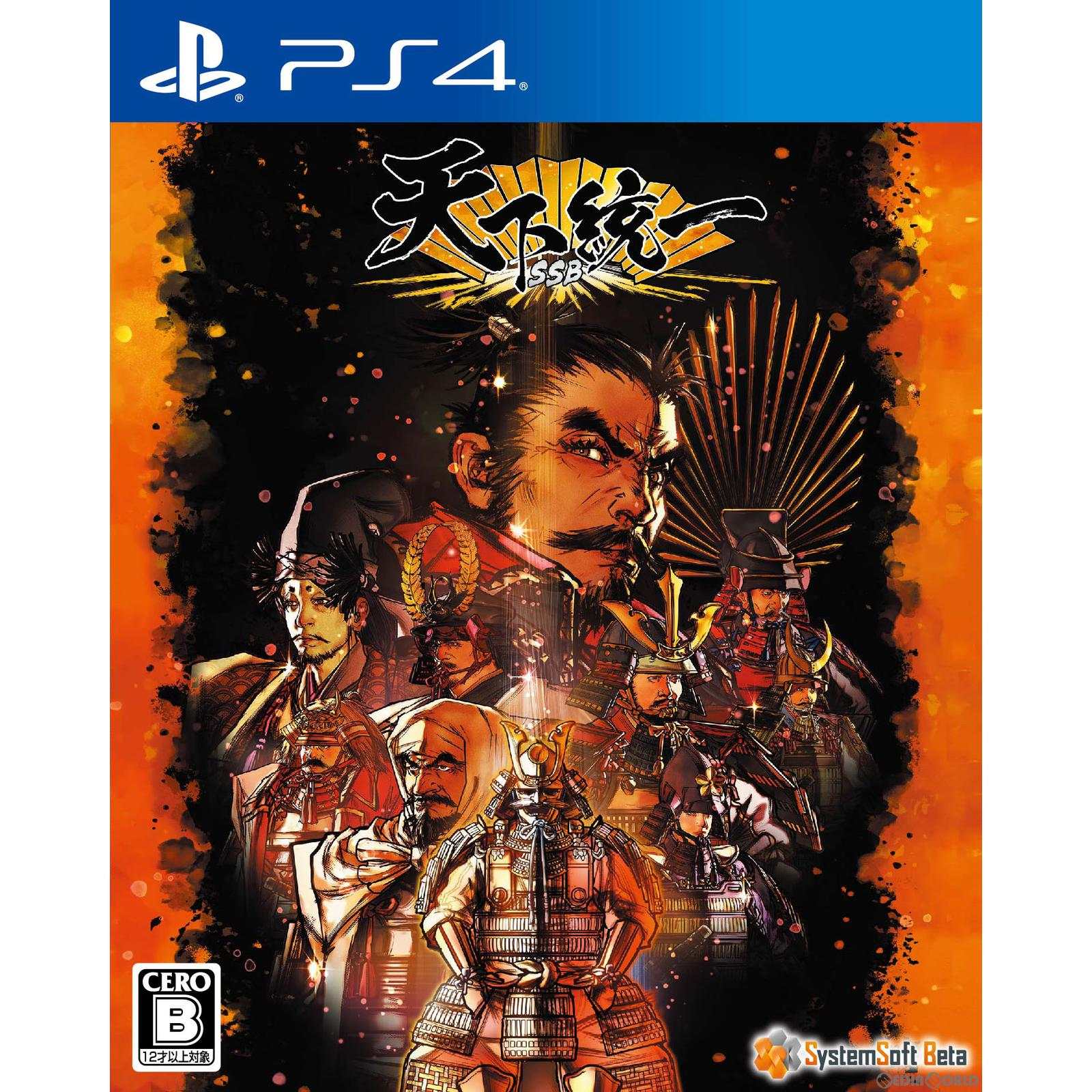 【新品即納】[PS4]早期購入特典付(三英傑缶バッジ) 天下統一SSB システムソフト・ベータ (20240125)