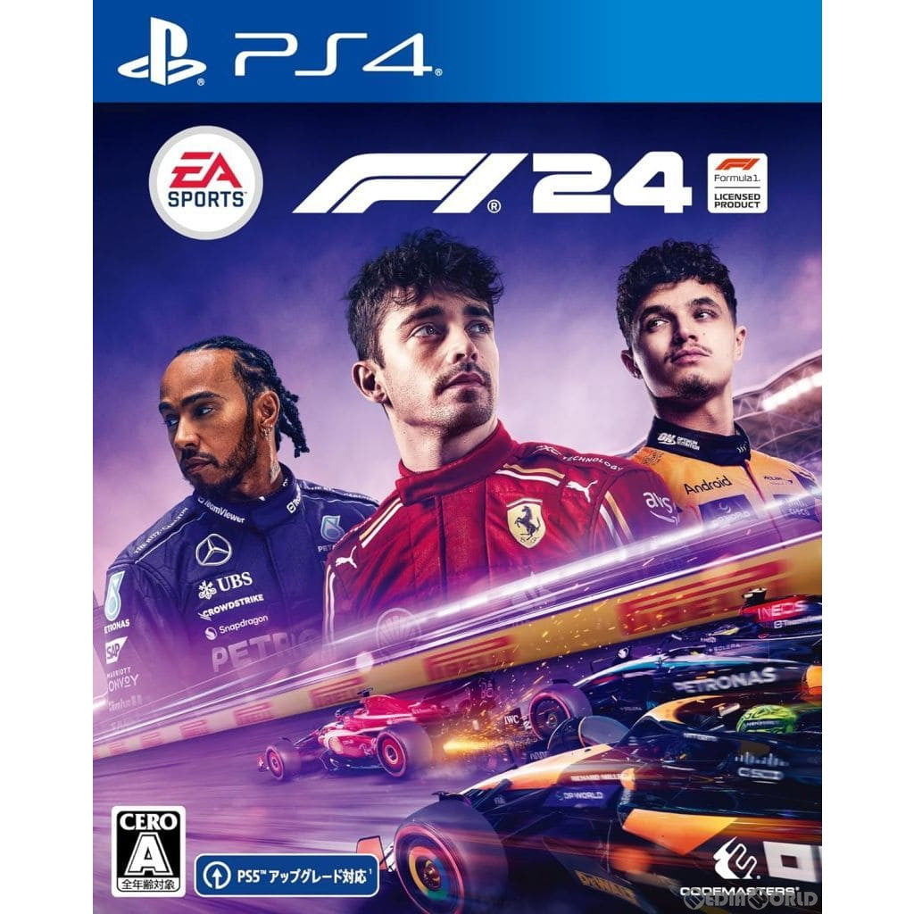 【新品即納】[PS4]予約特典付(5000ピットコイン＆F1 WorldスターターパックDLC) F1 24(エフワン トウェンティーフォー) エレクトロニック・アーツ (20240531)