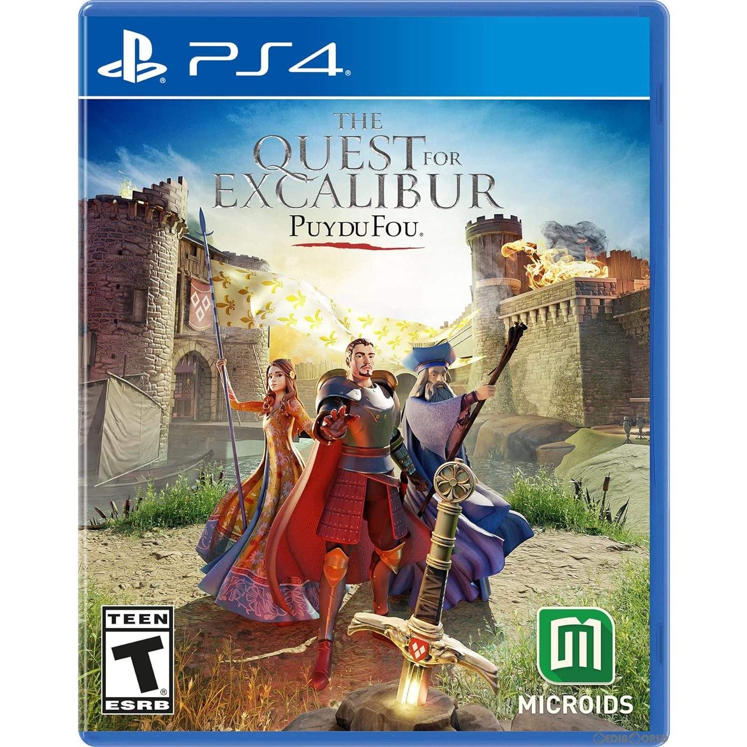 【中古即納】[PS4]The Quest for Excalibur: Puy du Fou(ザ・クエスト・フォー・エクスカリバー:ピュイ・デュ・フー) 北米版(2108533)(20220616)