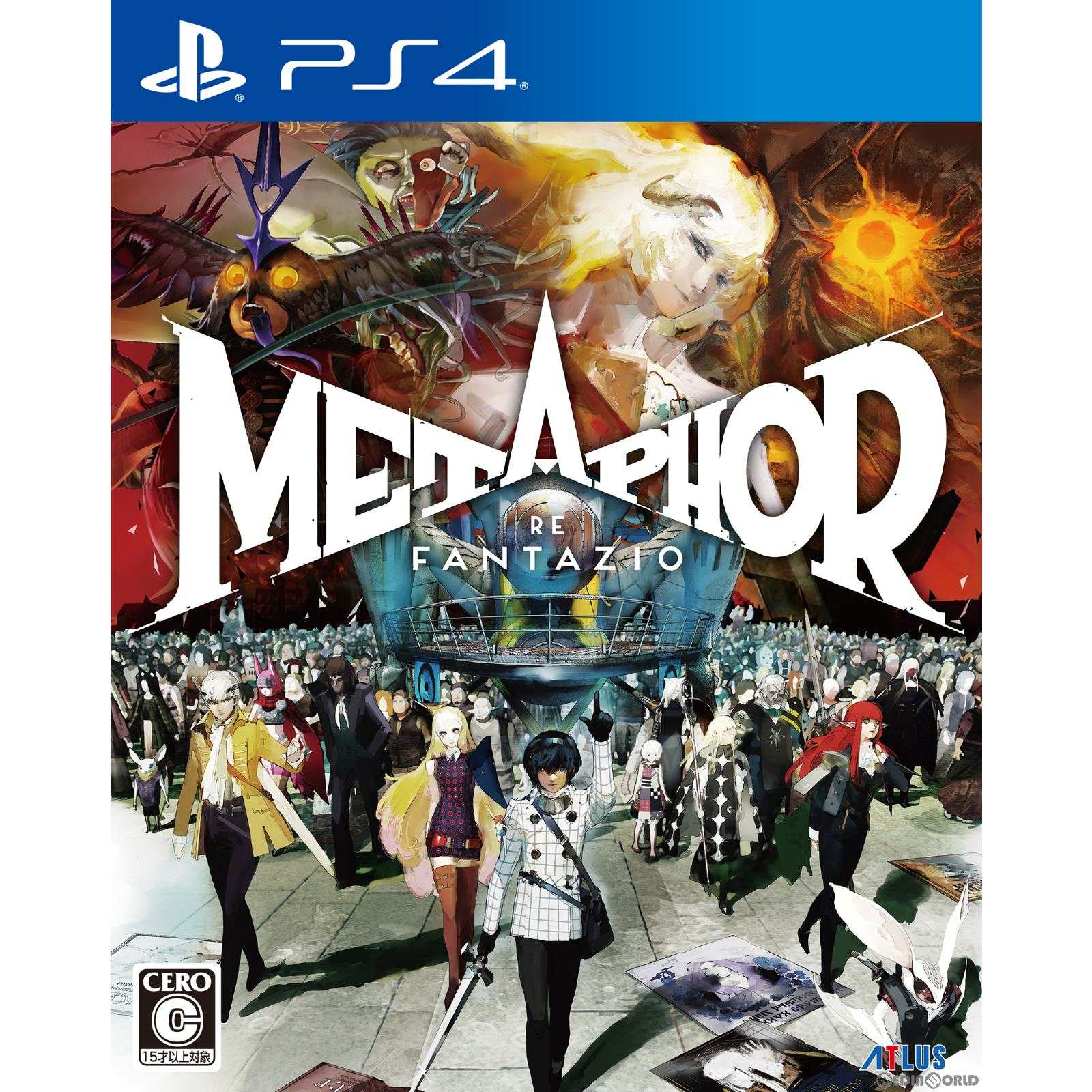 【新品】【お取り寄せ】[PS4] メタファー:リファンタジオ(Metaphor: ReFantazio) 通常版 アトラス(20241011)