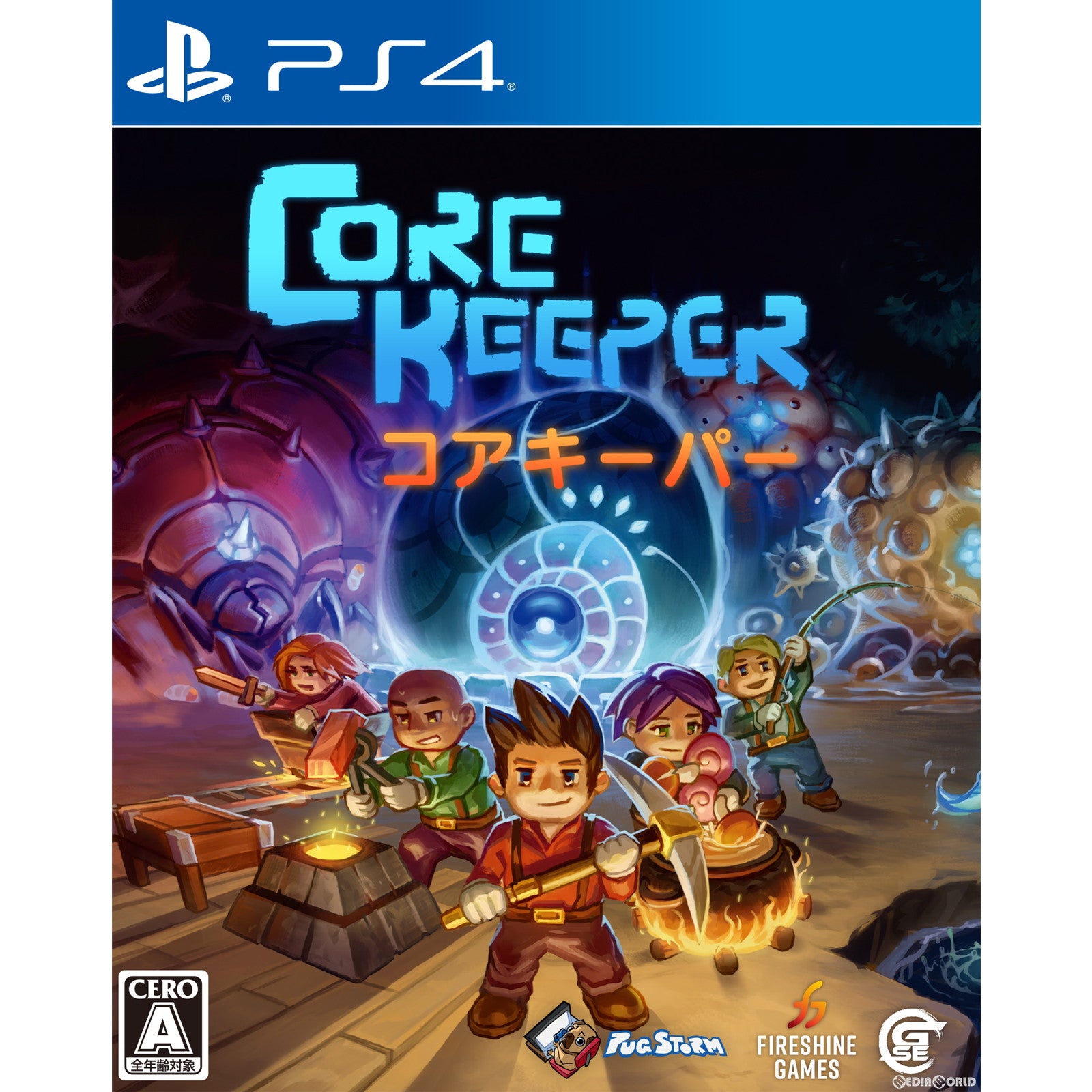 【新品即納】[PS4]Core Keeper(コアキーパー) Game Source Entertainment (20241114)