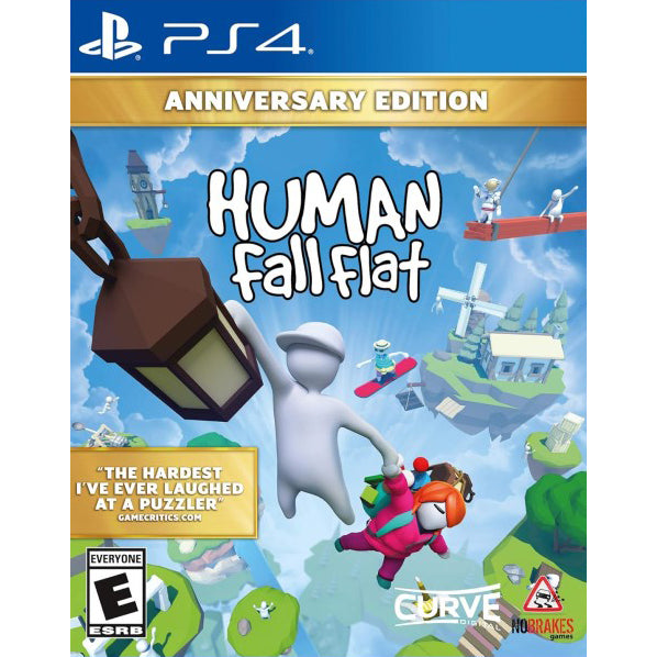 【中古即納】[PS4]Human: Fall Flat Anniversary Edition(ヒューマン:フォール フラット アニバーサリーエディション) 北米版(2102957) No Brakes Games (20200930)