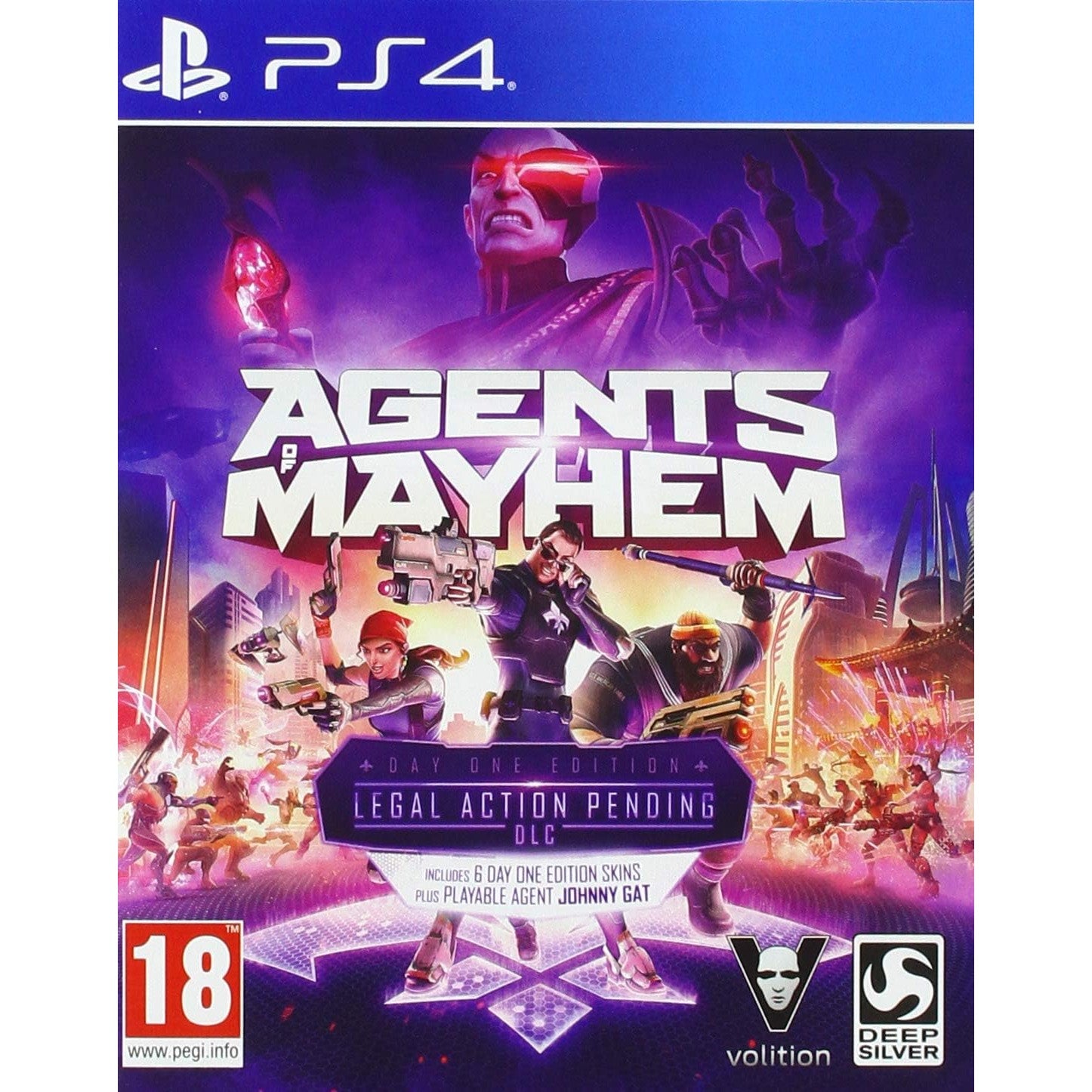 【中古即納】[PS4]Agents of Mayhem Day One Edition(エージェンツ オブ メイヘム デイワンエディション) EU版(20170818)