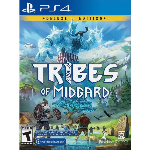 【中古即納】[PS4]Tribes of Midgard: Deluxe Edition(トライブス オブ ミッドガルド:デラックスエディション) 北米版(20210727)