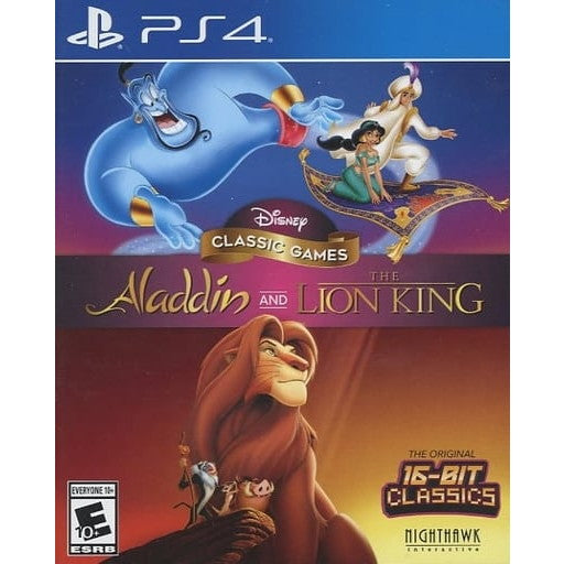 【中古即納】[PS4]Disney Classic Games: Aladdin and Lion King(ディズニー クラシック ゲーム ...