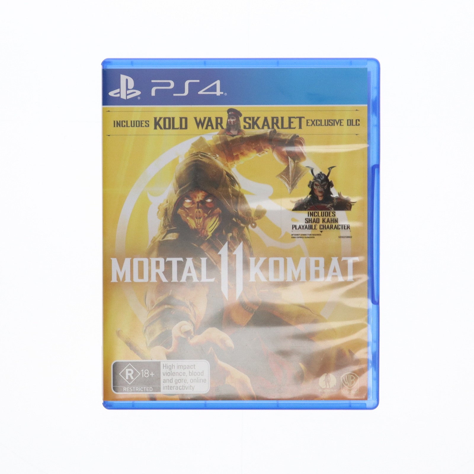 【中古即納】[PS4] Mortal Kombat 11(モータルコンバット11) オーストラリア版 Warner Bros. Interactive(CUSA-11379/ANZ)(20190423)