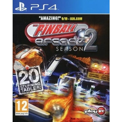 【中古即納】[PS4] THE PINBALL ARCADE SEASON 2(ピンボール アーケード シーズン2) EU版 FARSIGHT STUDIOS(CUSA-01828)(20150331)