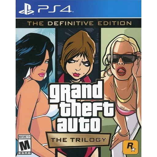 【中古即納】[PS4] Grand Theft Auto: The Trilogy The Definitive Edition(グランド・セフト・オート:トリロジー 決定版) 北米版 Rockstar Games(2107784)(20220127)