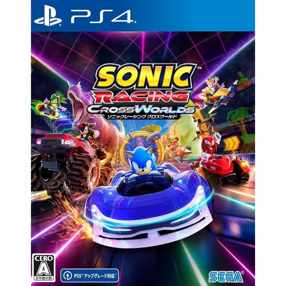 【新品即納】[PS4] 先着購入特典付(DLC ウェアホッグパック) SONIC RACING CROSS WORLDS(ソニックレーシング クロスワールド) セガ(20250925)