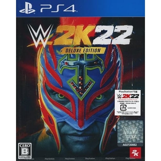 【中古即納】[PS4] WWE 2K22 DELUXE EDITION(デラックスエディション)(限定版) 2K Games(20220311)