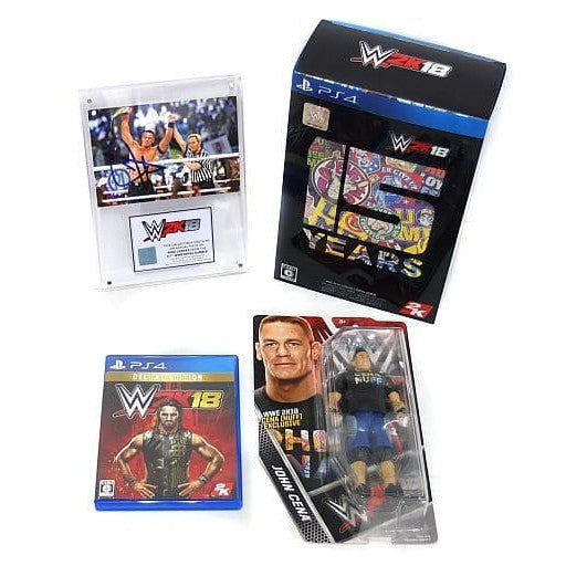 【中古即納】[PS4] ゲオ専売 WWE 2K18 Collector's Edition(コレクターズエディション)(限定版) 英語版 テイクツー・インタラクティブ・ジャパン(20171019)