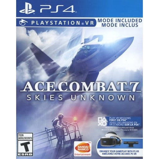 【中古即納】[PS4] ACE COMBAT 7: SKIES UNKNOWN(エースコンバット7 スカイズ・アンノウン) 北米版 バンダイナムコエンターテインメント(CUSA-05636)(20190118)