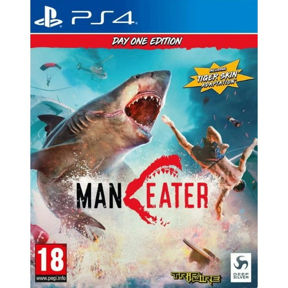【中古即納】[PS4] Maneater(マンイーター) Day One Edition(デイワンエディション)(限定版) EU版 Deep Silver(CUSA-14538)(20201217)