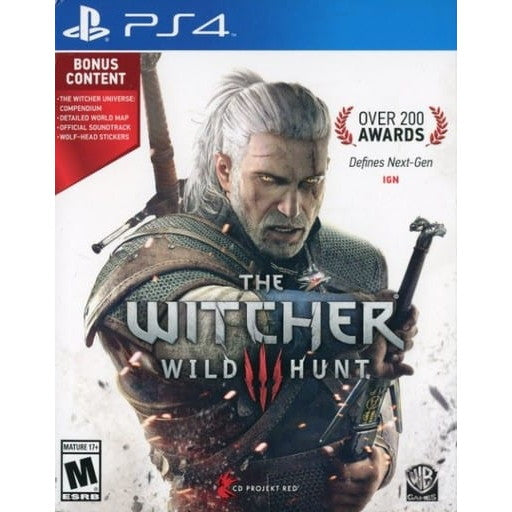 【中古即納】[PS4] THE WITCHER 3 WILD HUNT(ウィッチャー3 ワイルドハント) 北米版 Warner Bros. Interactive(CUSA-00527)(20150519)