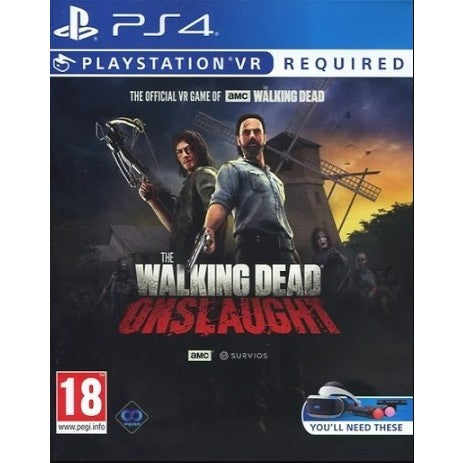 【中古即納】[お得品][表紙説明書なし][PS4] The Walking Dead Onslaught(ウォーキング・デッド オンスロート) EU版 Telltale Games(CUSA-19513)(20201002)