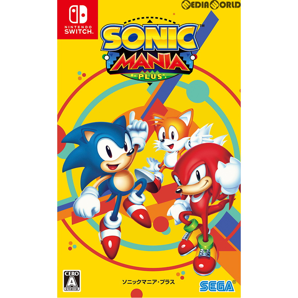 【中古即納】[お得品][表紙説明書なし][Switch]ソニックマニア・プラス(Sonic Mania Plus) セガゲームス (20180719)