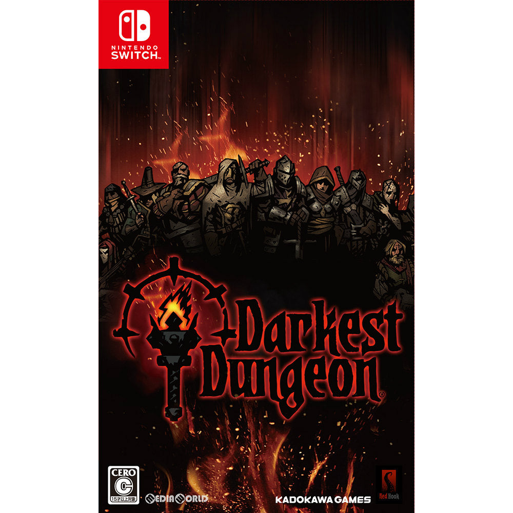 【中古即納】[お得品][表紙説明書なし][Switch] Darkest Dungeon(ダーケストダンジョン) 角川ゲームス(20180809)