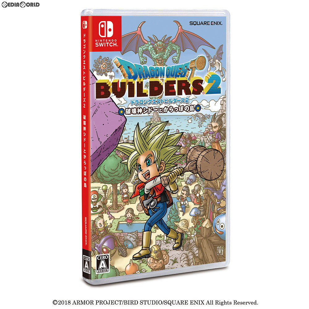 【新品】【お取り寄せ】[Switch] ドラゴンクエストビルダーズ2 破壊神シドーとからっぽの島 スクウェア・エニックス(20181220)