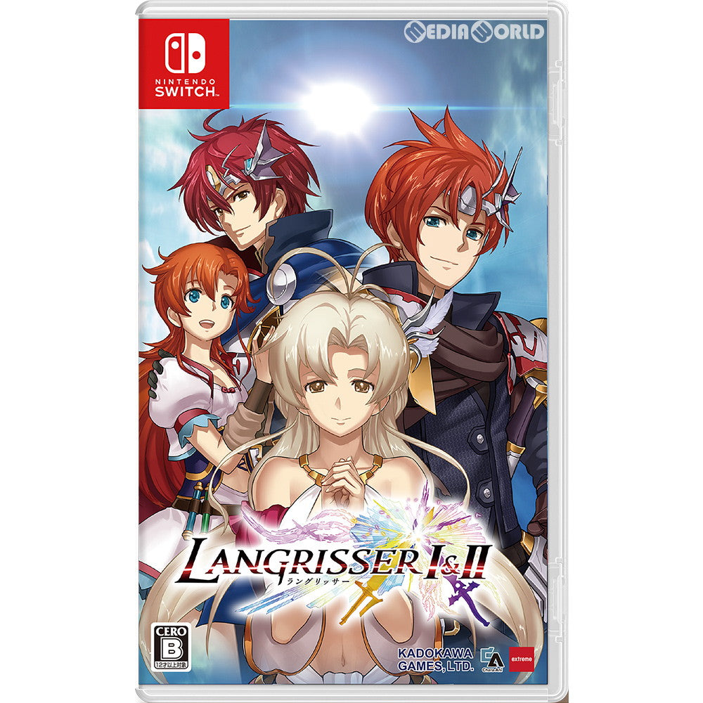 【中古即納】[お得品][表紙説明書なし][Switch]ラングリッサーI&II(Langrisser1&2) 通常版 角川ゲームス (20190418)
