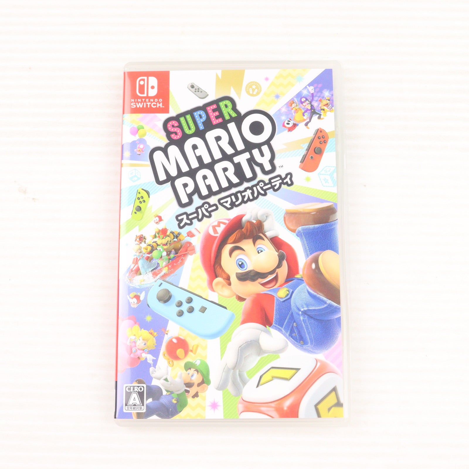【中古即納】[Switch]スーパー マリオパーティ 4人で遊べる Joy-Conセット 任天堂 (20181201)