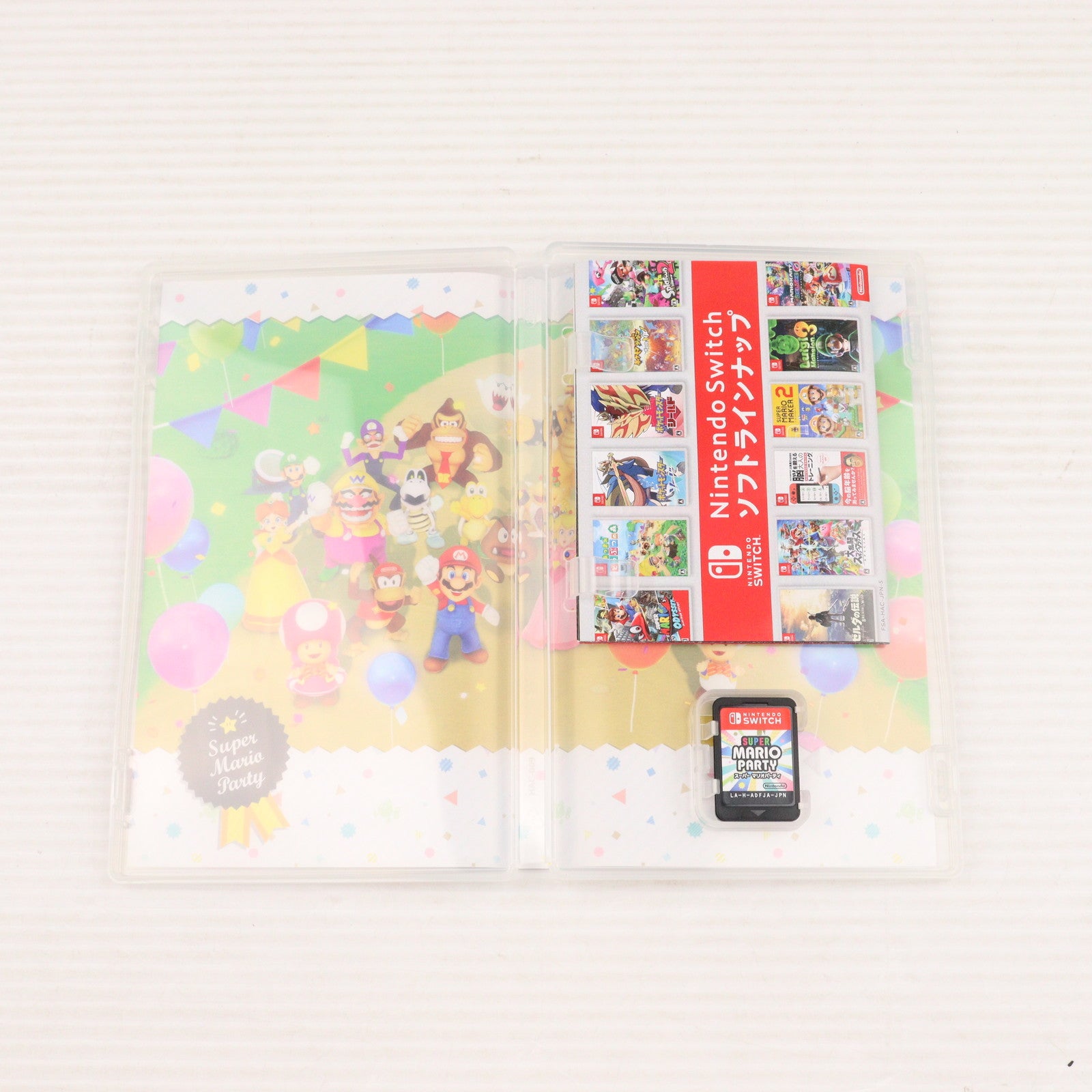 【中古即納】[Switch]スーパー マリオパーティ 4人で遊べる Joy-Conセット 任天堂 (20181201)