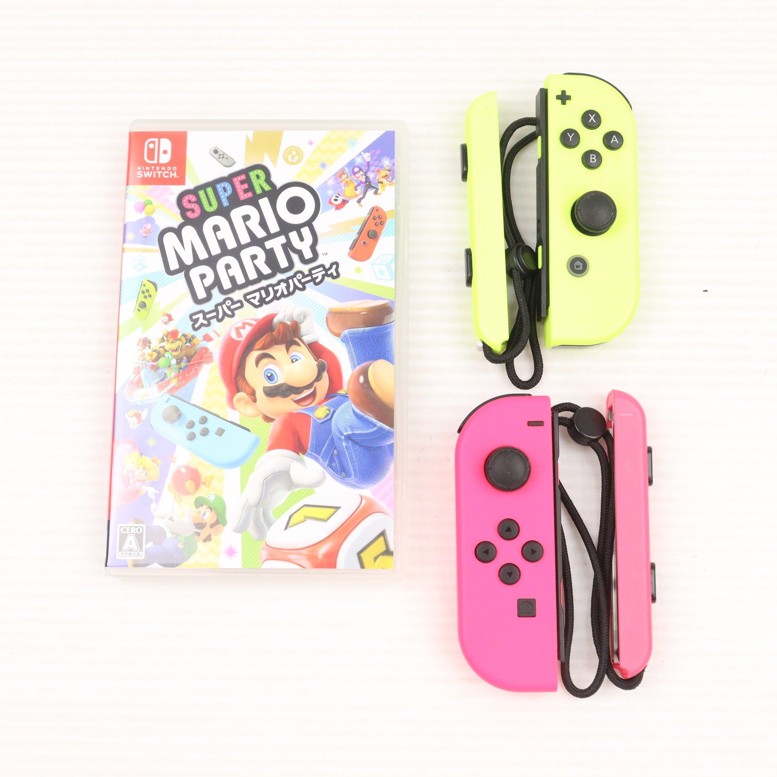 【中古即納】[Switch]スーパー マリオパーティ 4人で遊べる Joy-Conセット 任天堂 (20181201)