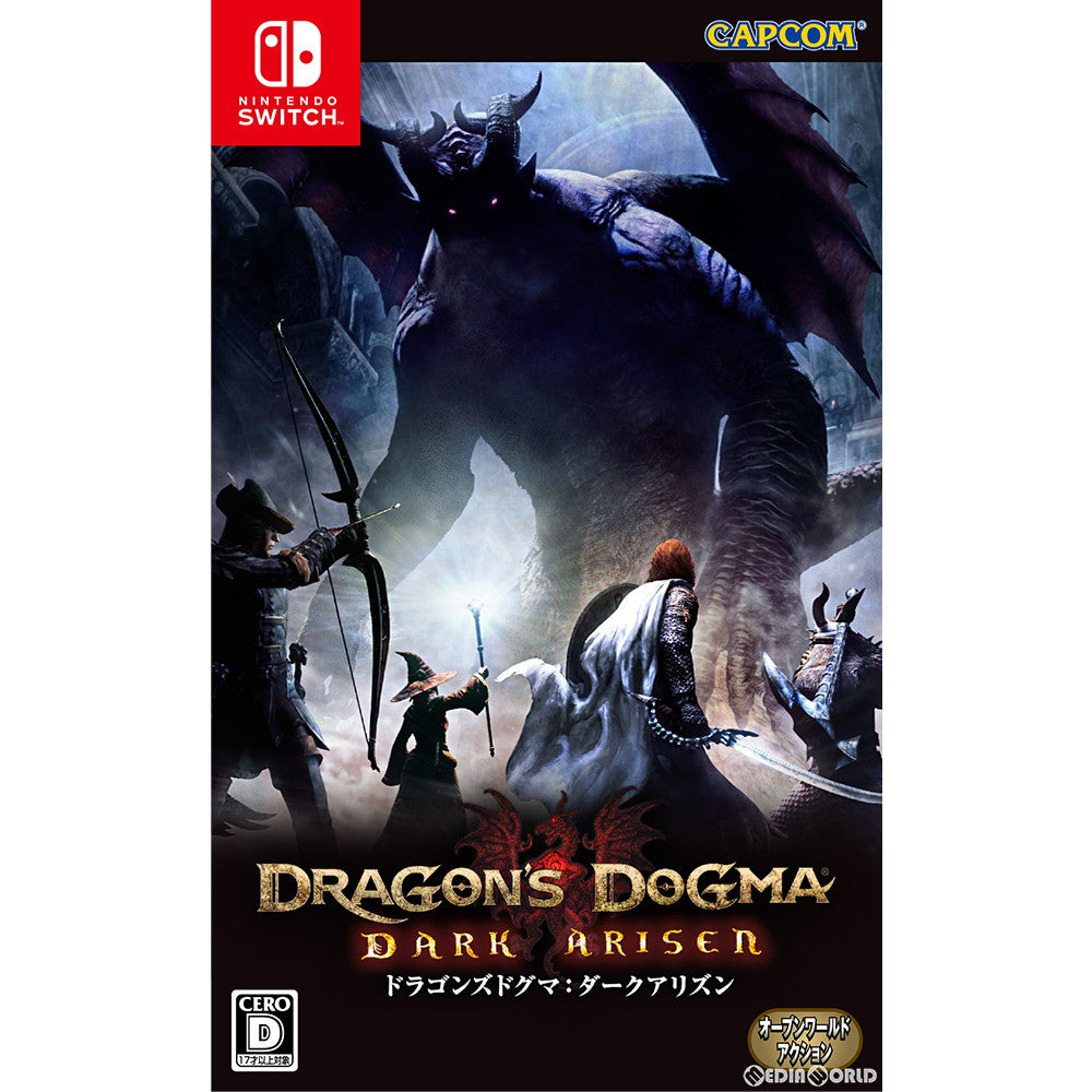 【中古即納】[お得品][表紙説明書なし][Switch]ドラゴンズドグマ:ダークアリズン(Dragon's Dogma: DARK ARISEN) 通常版(20190425)