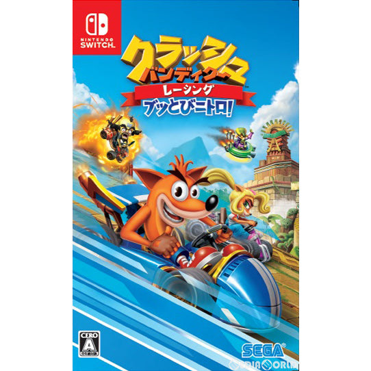 【中古即納】[お得品][表紙説明書なし][Switch] クラッシュ・バンディクー レーシング ブッとびニトロ! セガゲームス(20190801)
