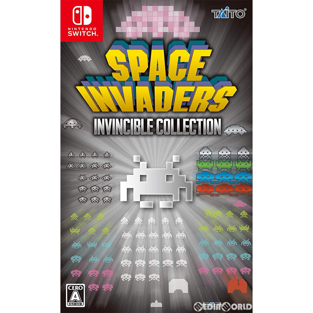 【中古即納】[お得品][表紙説明書なし][Switch]スペースインベーダー インヴィンシブルコレクション(SPACE INVADERS INVINCIBLE COLLECTION) 通常版(20200326)