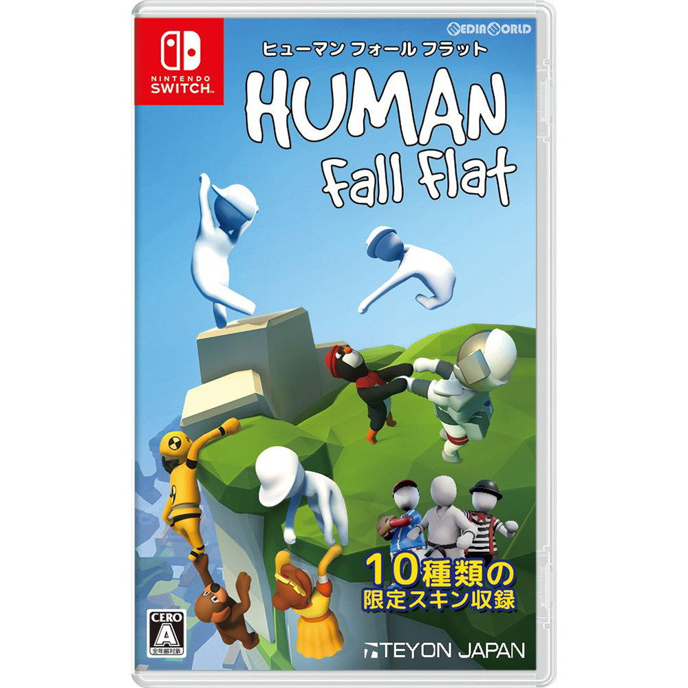 【中古即納】[お得品][表紙説明書なし][Switch] ヒューマン フォール フラット Teyon Japan(20200625)