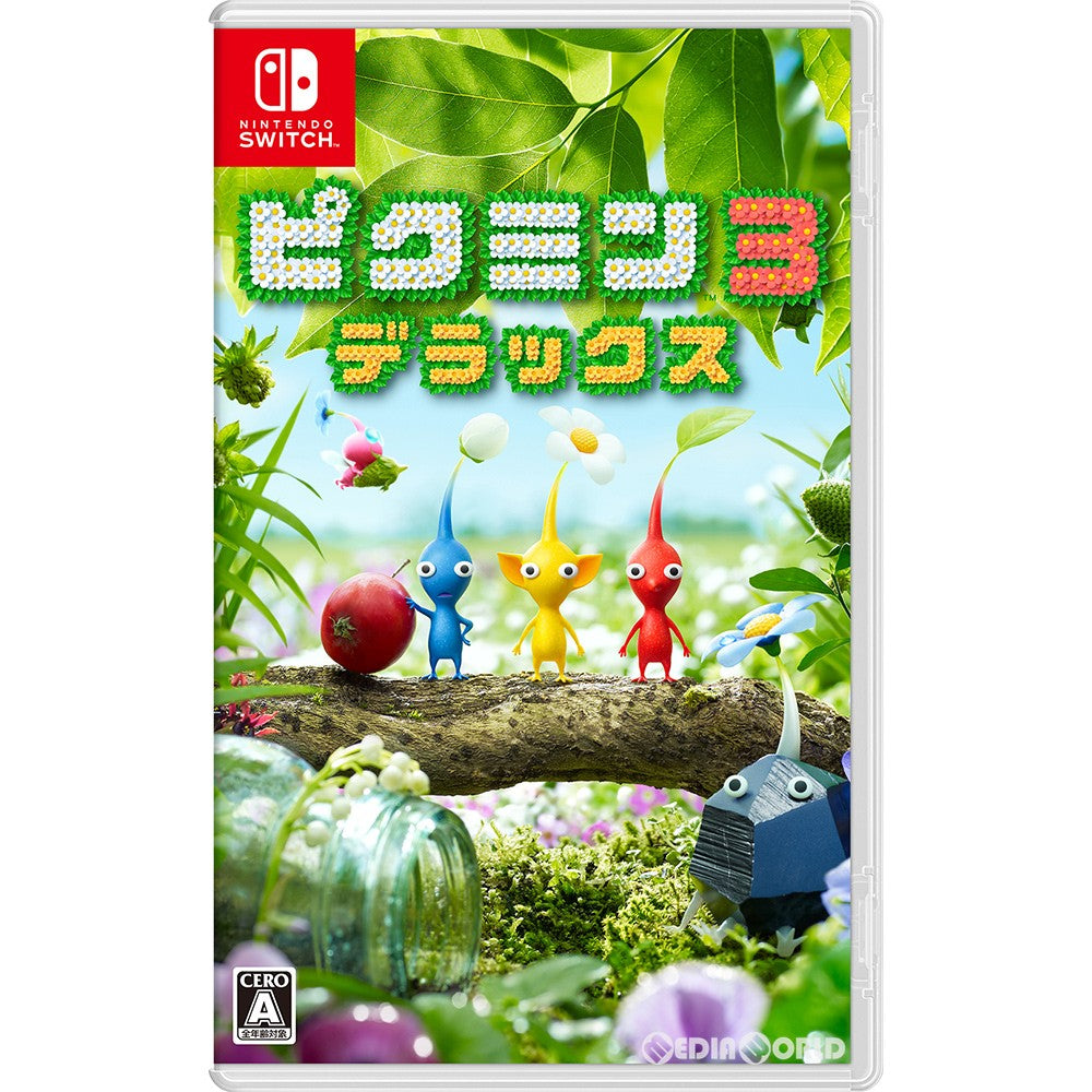 【中古即納】[お得品][表紙説明書なし][Switch] ピクミン3 デラックス(Pikmin 3 Deluxe) 任天堂(20201030)