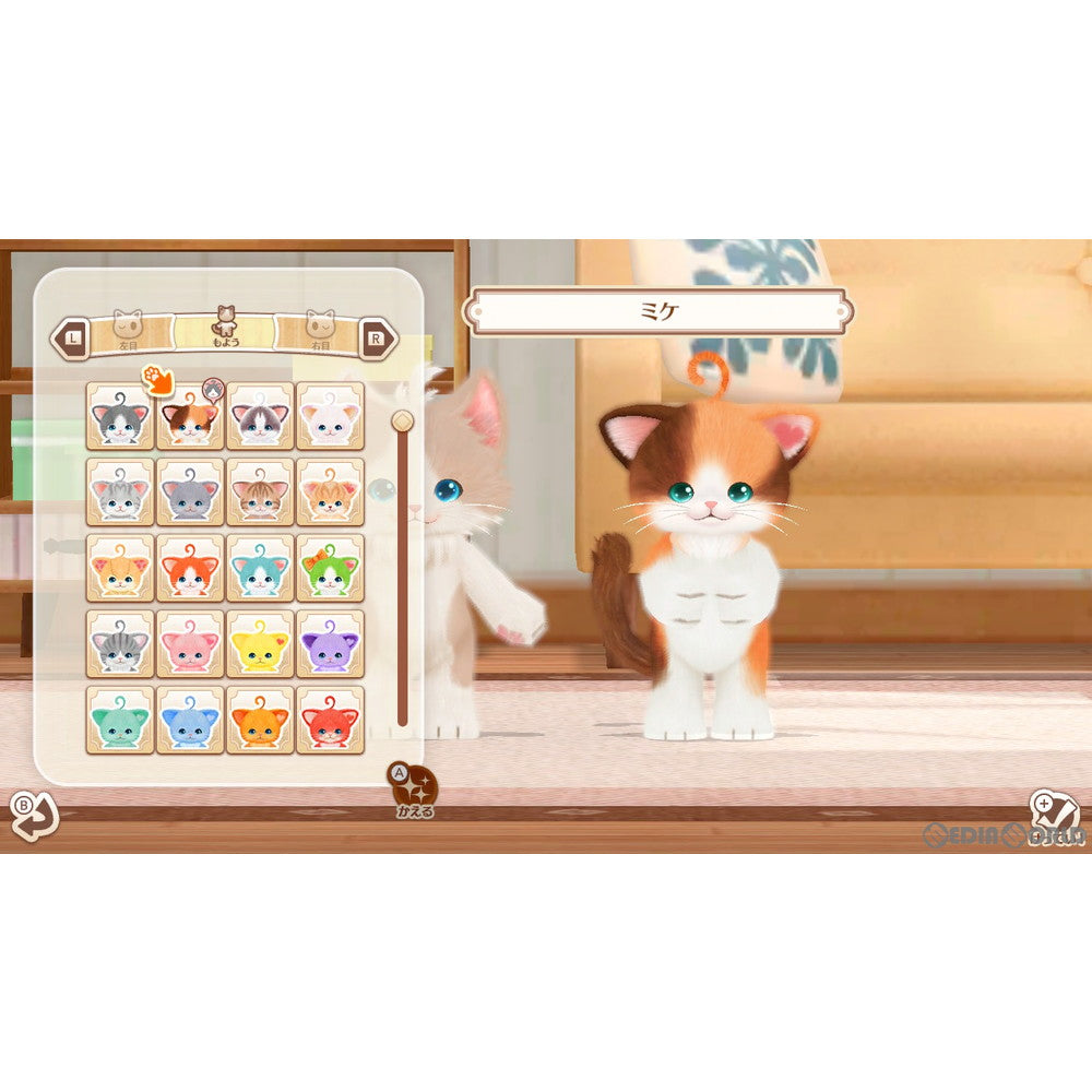 【中古即納】[お得品][表紙説明書なし][Switch] ネコ・トモ スマイルましまし バンダイナムコエンターテインメント(20201119)
