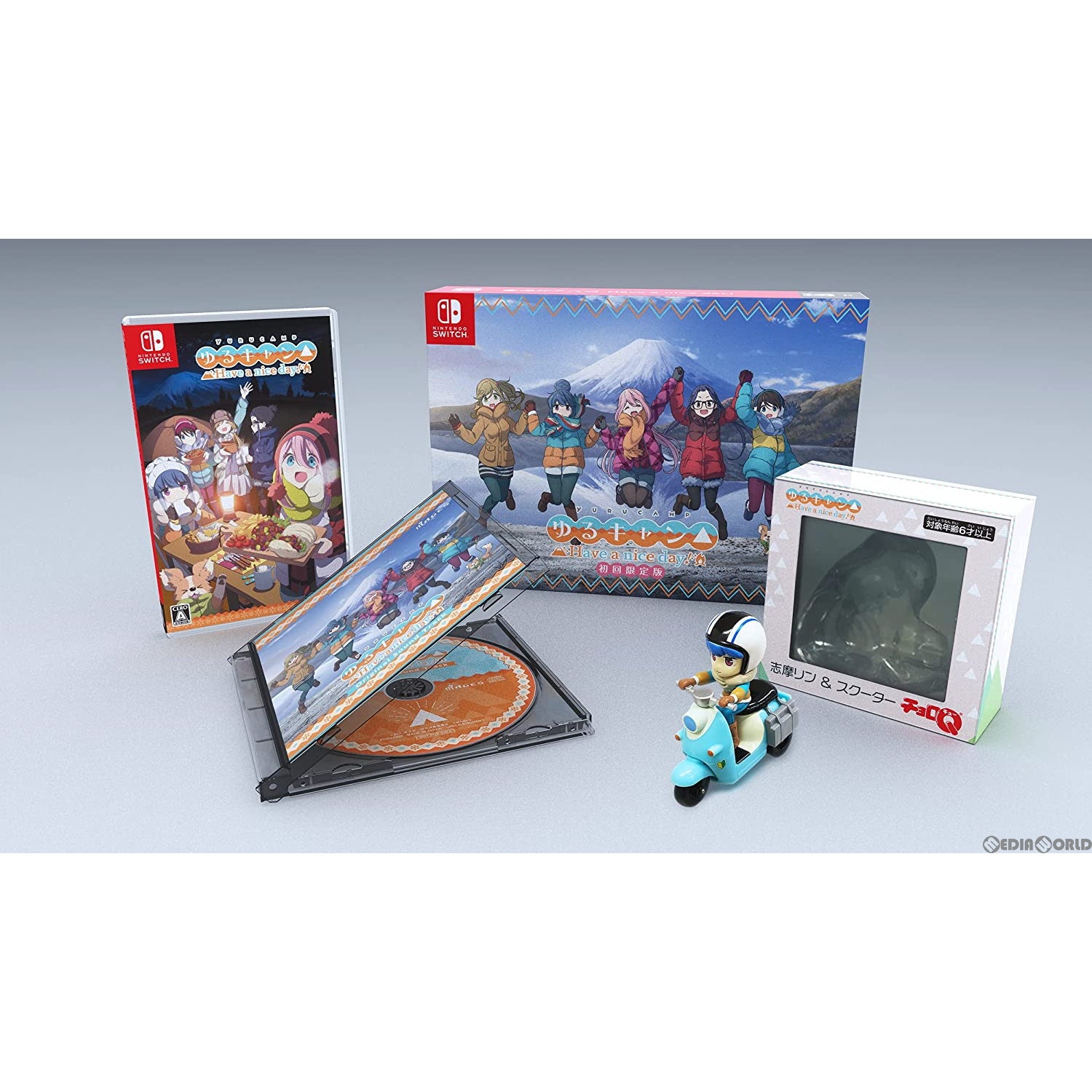 【新品】【お取り寄せ】[Switch] ゆるキャン△ Have a nice day!(ハヴァナイスデー) 限定版 MAGES.(20211111)