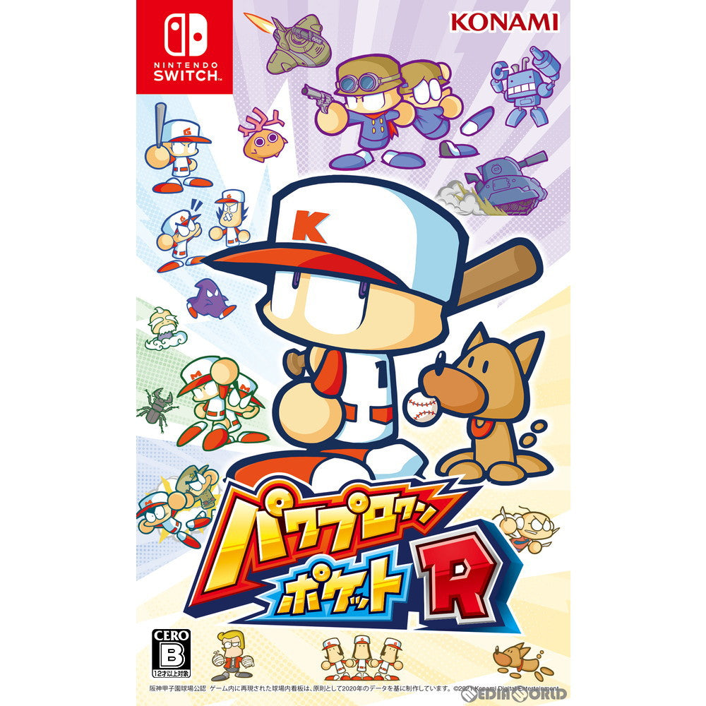 【中古即納】[お得品][表紙説明書なし][Switch] パワプロクンポケットR コナミデジタルエンタテインメント(20211125)