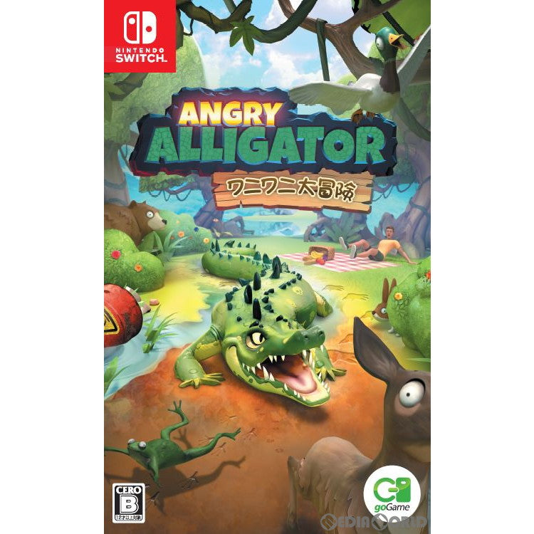 【新品】【お取り寄せ】[Switch] Angry Alligator(アングリーアリゲーター) ワニワニ大冒険 goGame(20211209)